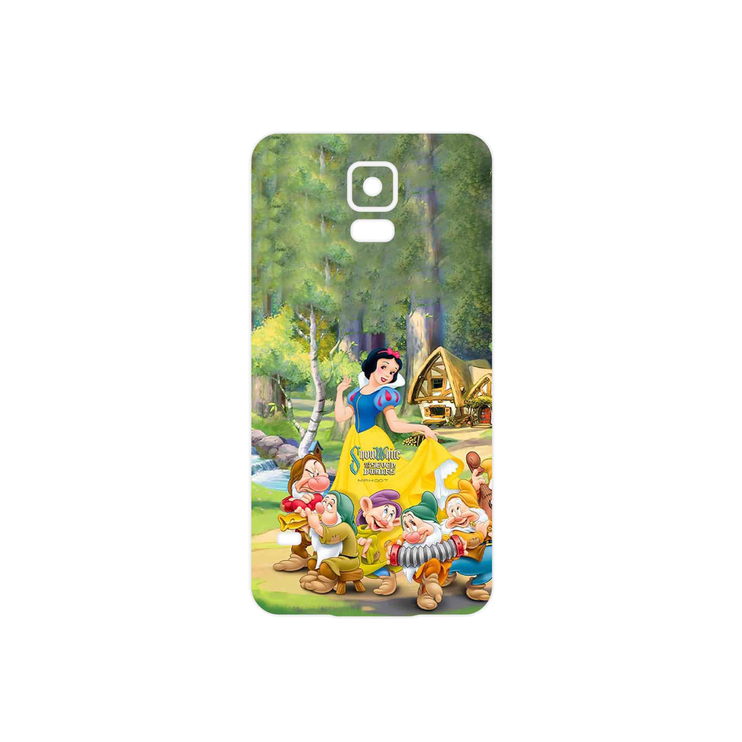 برچسب پوششی ماهوت مدل Snow White مناسب برای گوشی موبایل سامسونگ Galaxy S5