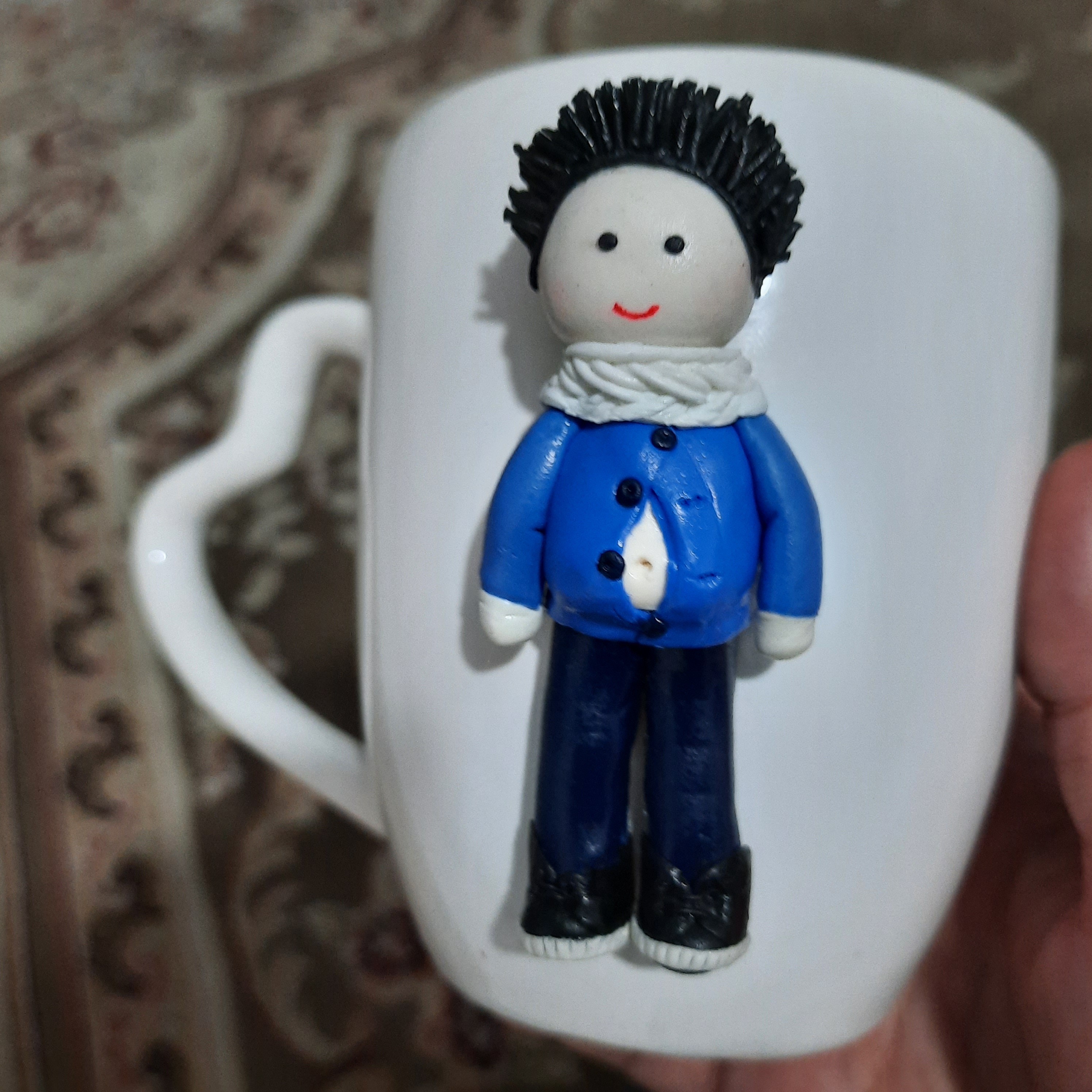 ماگ عروسکی پسر فشن