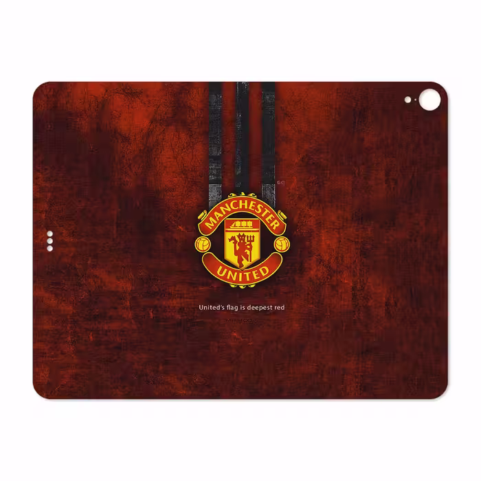 برچسب پوششی ماهوت مدل Manchester-United مناسب برای تبلت اپل iPad Pro 12.9 (GEN 3) 2018 A1983