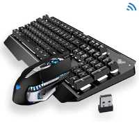 کیبوردوموس بیسیم شارژی گیمی AULA T600 - یاسین کامپیوتر