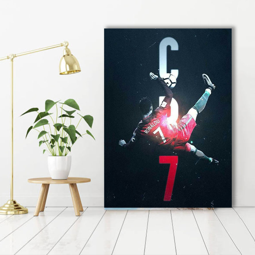 تابلو شاسی گالری استاربوی طرح کریستیانو رونالدو مدل فوتبال 091
