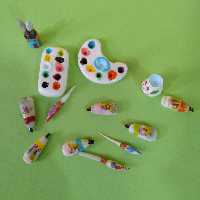 دست سازهای کوچک وسایل نقاش باشی 2
محصولی از ستاره چوبی