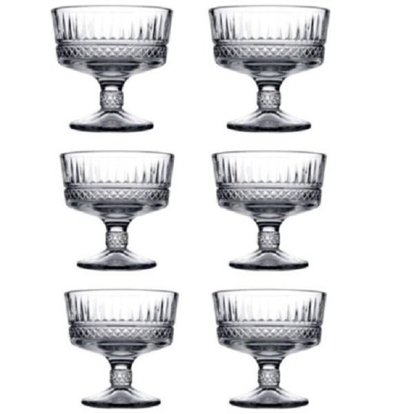 بستنی خوری پاشاباغچه مدل الیسا کد 51749 بسته شش عددی 