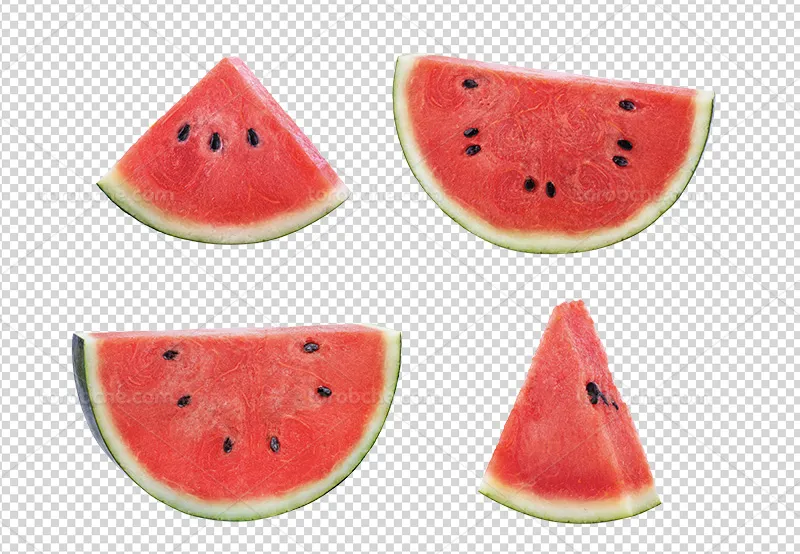 عکس PNG تکه های هندوانه | گرافیک با طعم تربچه