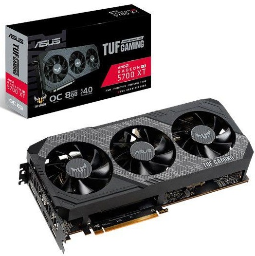 کارت گرافیک ایسوس مدل TUF 3-RX5700XT-O8G-GAMING با حافظه 8 گیگابایت