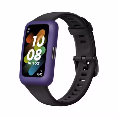 برچسب ماهوت طرح Matte-BlueBerry مناسب برای ساعت هوشمند هوآوی Band 7