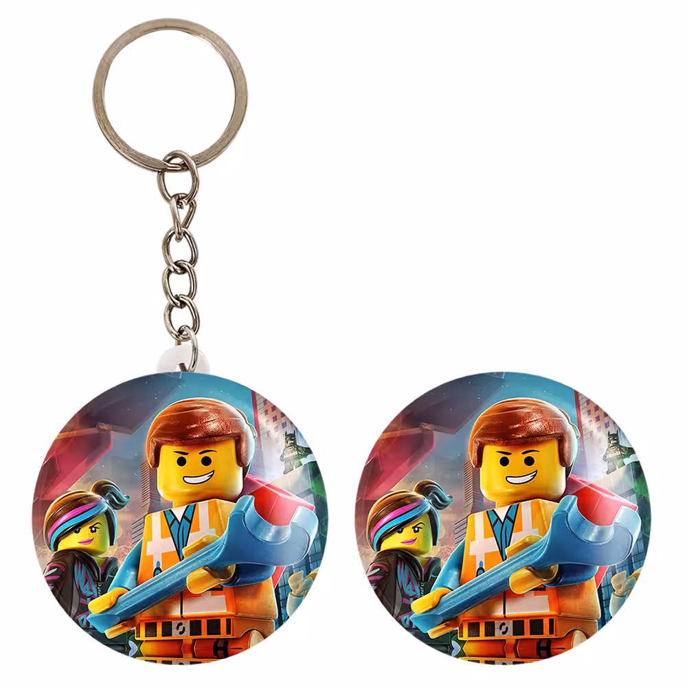 پیکسل خندالو مدل انیمیشن LEGO کد 3764 به همراه جاکلیدی