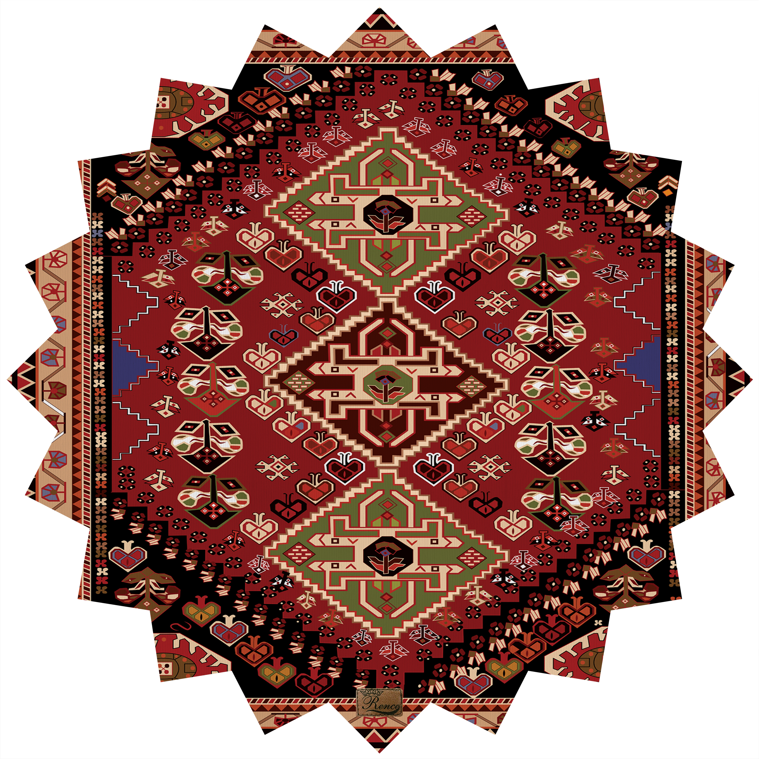 رومیزی رنس مدل TT6-42453