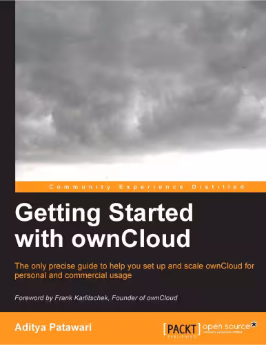خرید و دانلود نسخه کامل کتاب Getting Started with ownCloud