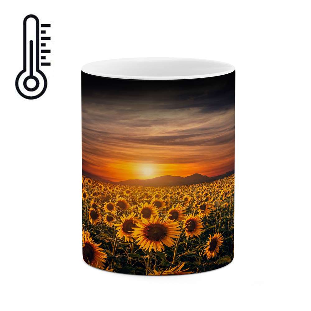 ماگ حرارتی کاکتی طرح منظره مدل mgh13137