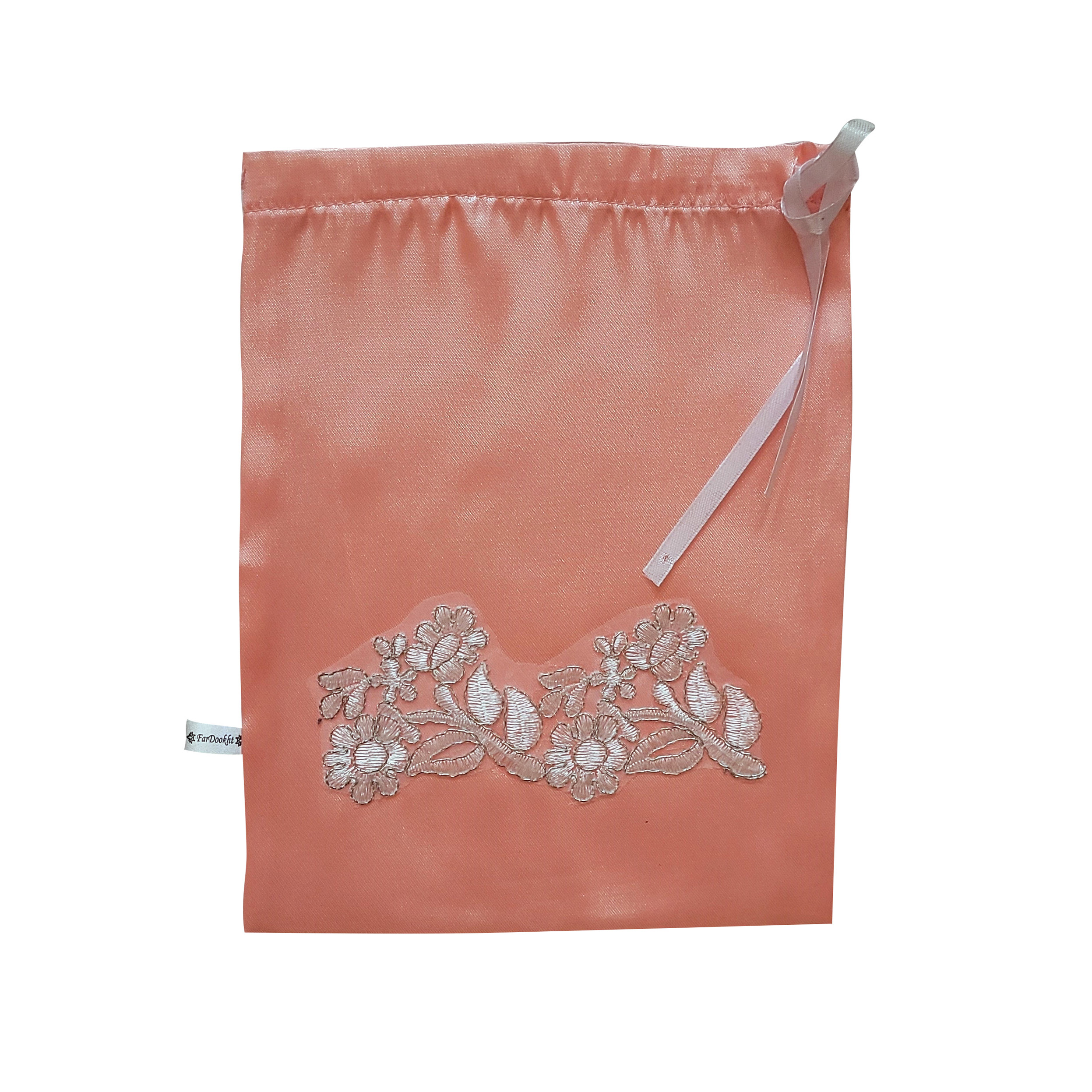 کیسه هدیه مدل دانتل دوزی کد 07009