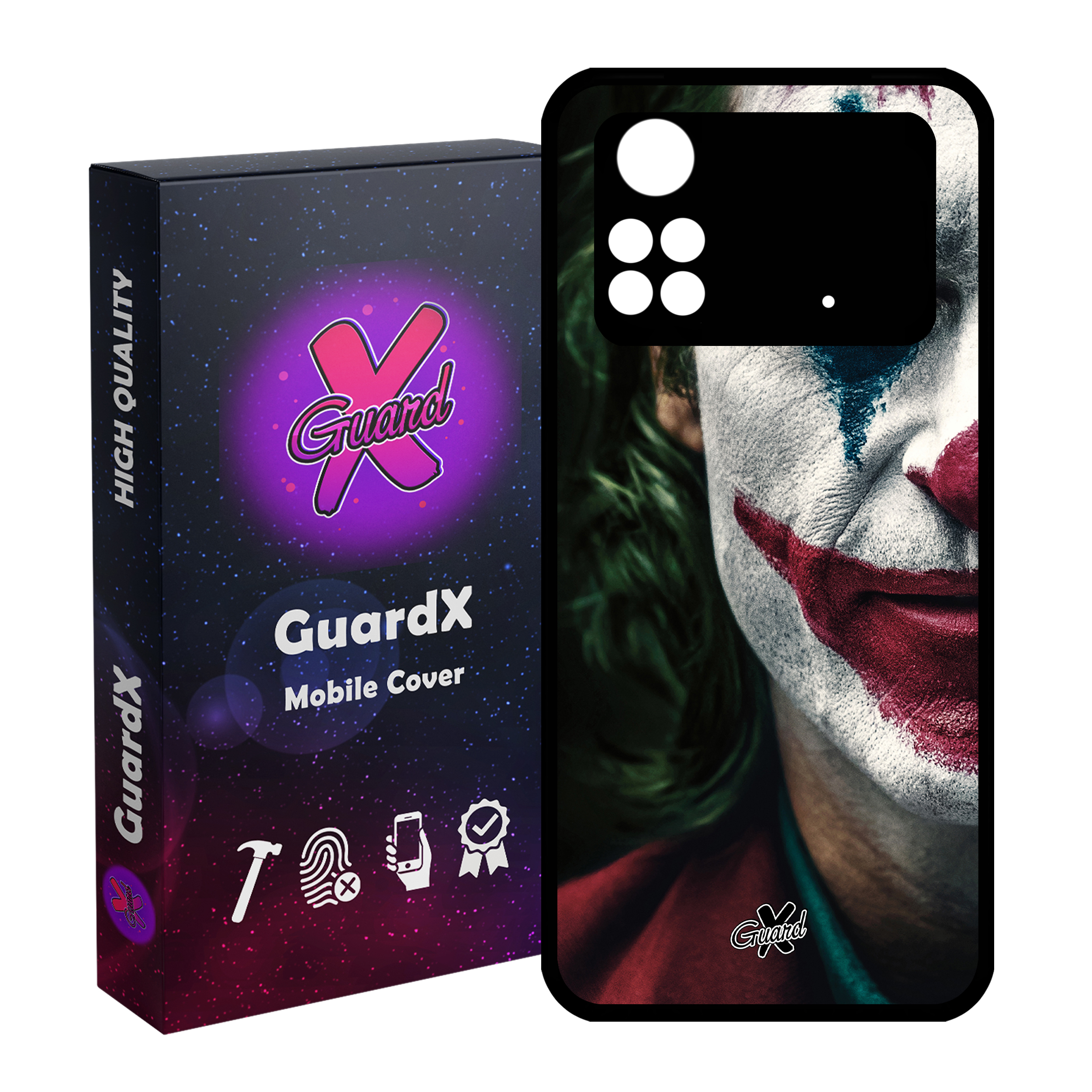 کاور گارد ایکس طرح Joker مدل Glass10165 مناسب برای گوشی موبایل شیائومی Poco M4 Pro 4G