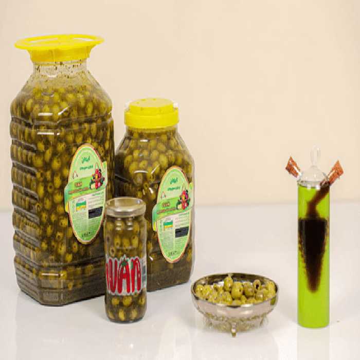 ترشی زیتون سبزیجات فله نارین