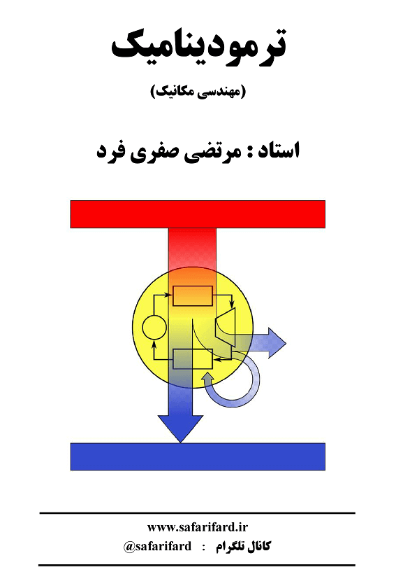 جزوه ترمودینامیک رشته مهندسی مکانیک استاد صفری فرد