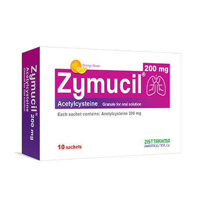 ساشه استیل سیستئین زیموسیل 200 زیست تخمیر 10 عددی