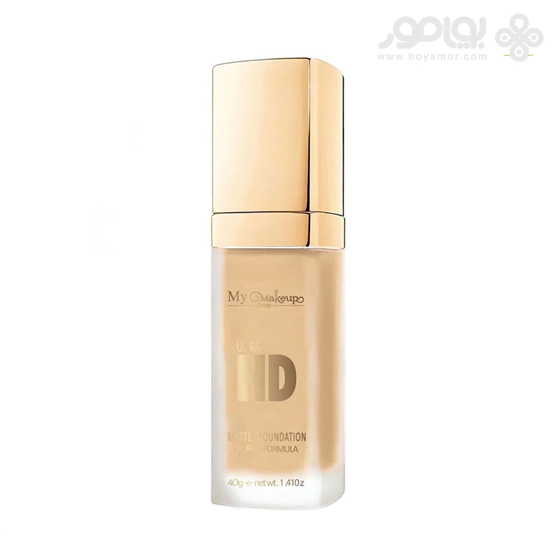 کرم پودر مات مای میکاپ استوری مدل ULTRA HD رنگ MF02 حجم 40 میل