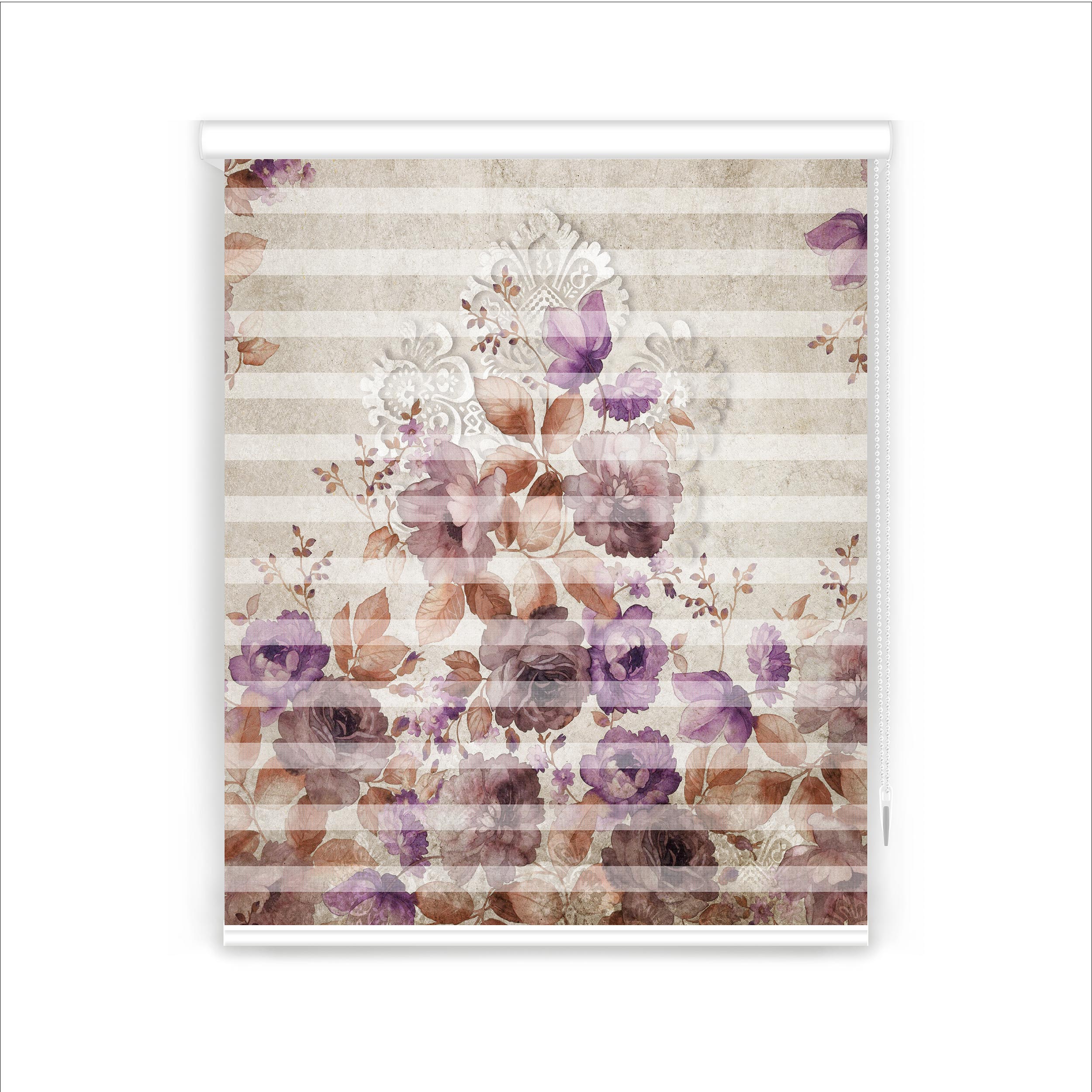 پرده زبرا مدل F-7234 سایز 125x150 سانتی متر