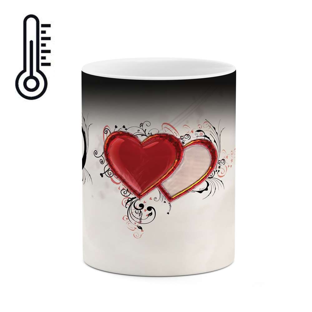 ماگ حرارتی طرح عاشقانه مدل mgh03364