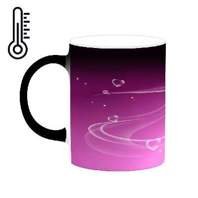 ماگ حرارتی کاکتی طرح Love مدل mgh20656