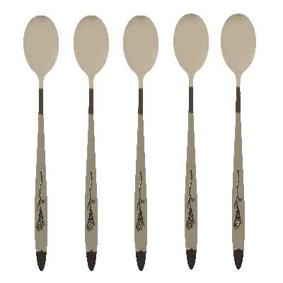 قاشق شربت خوری کد skz بسته 6 عددی