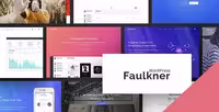 دانلود قالب Faulkner برای وردپرس