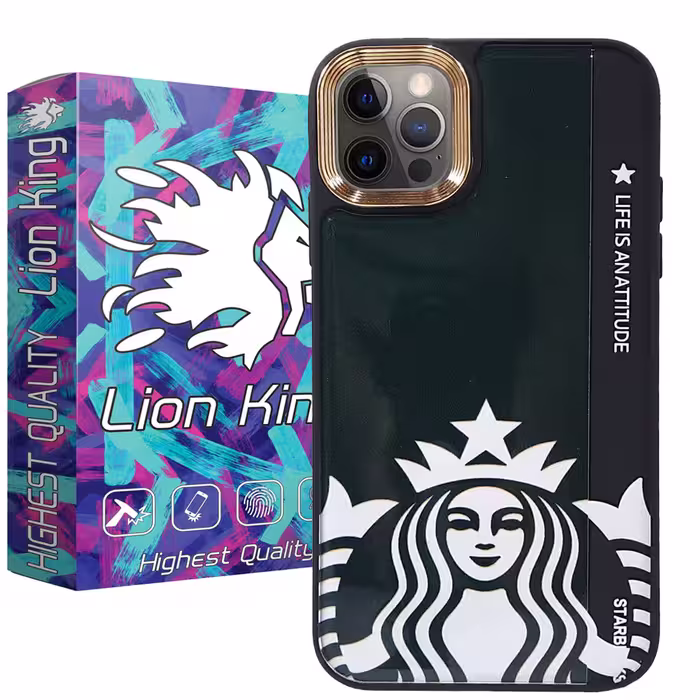 کاور لاین کینگ مدل BAXCAFEH1 مناسب برای گوشی موبایل اپل iphone 12/12pro