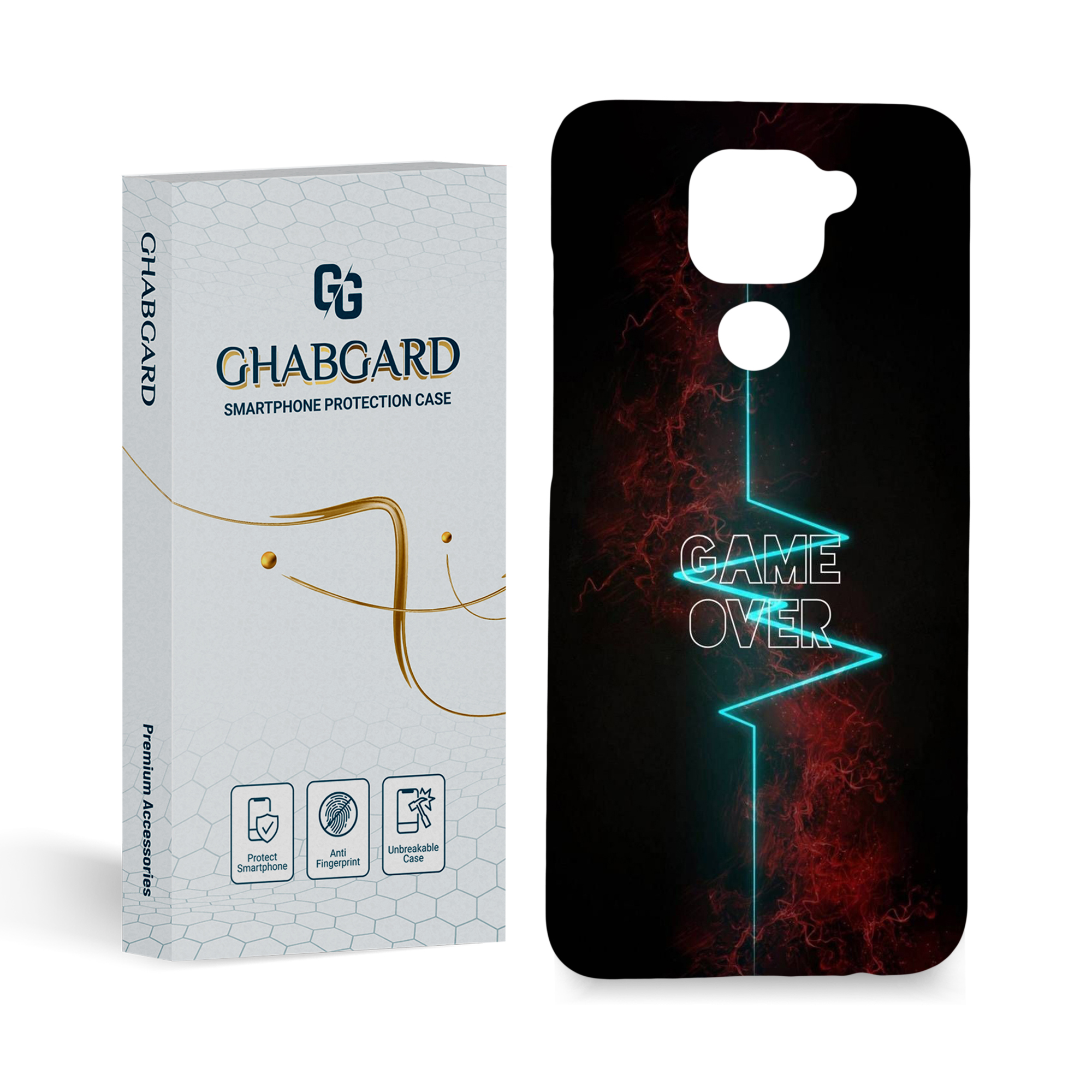 کاور قاب گارد مدل پسرانه مناسب برای گوشی موبایل شیائومی Redmi note 9