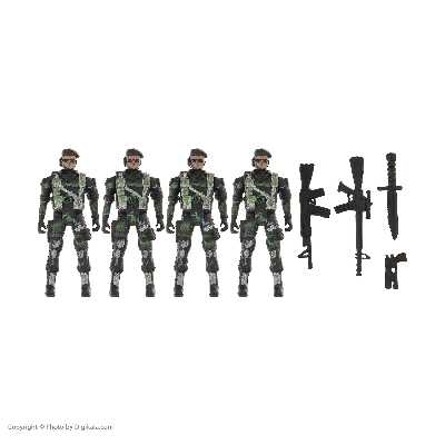 فیگور سرباز مدل HH مجموعه 8 عددی