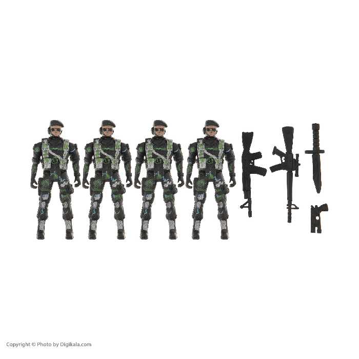 فیگور سرباز مدل HH مجموعه 8 عددی