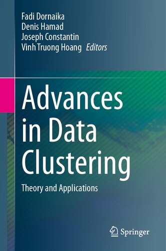 خرید و دانلود نسخه کامل کتاب Advances in Data Clustering: Theory and Applications