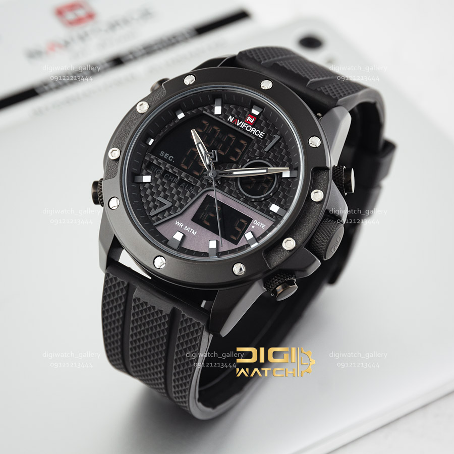 ساعت اورجینال مردانه نیوی‌فورس مدل Naviforce NF9221 B/GY/B