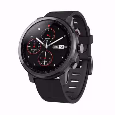 برچسب ماهوت طرح Gloss Transparent مناسب برای ساعت هوشمند شیایومی Amazfit Stratos