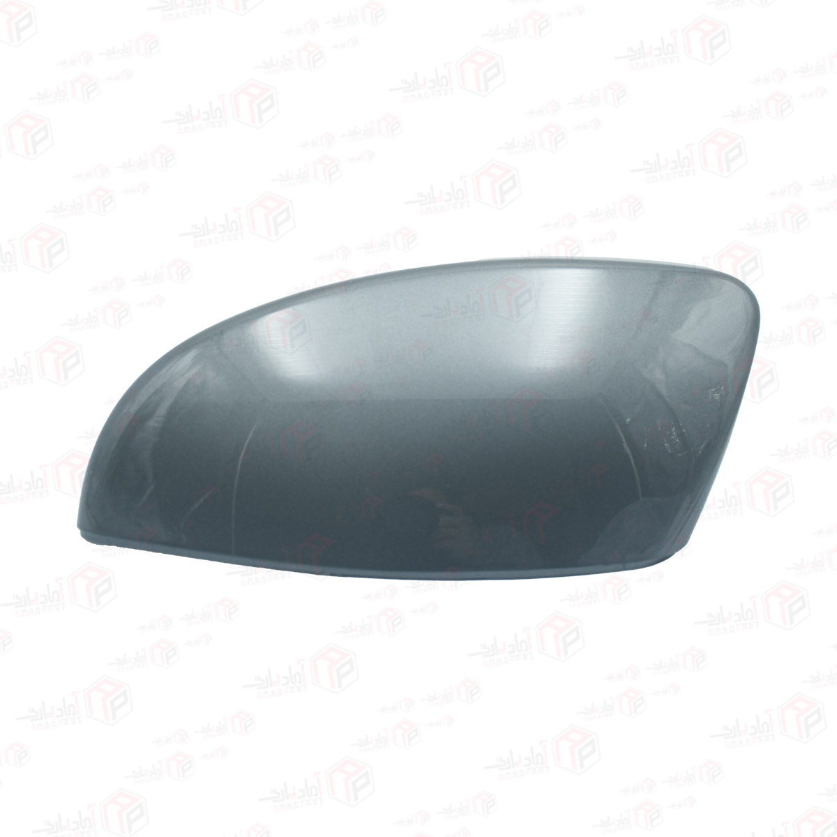 قاب رنگی (فلاپ) روکش آینه بغل 207 چپ خاکستری