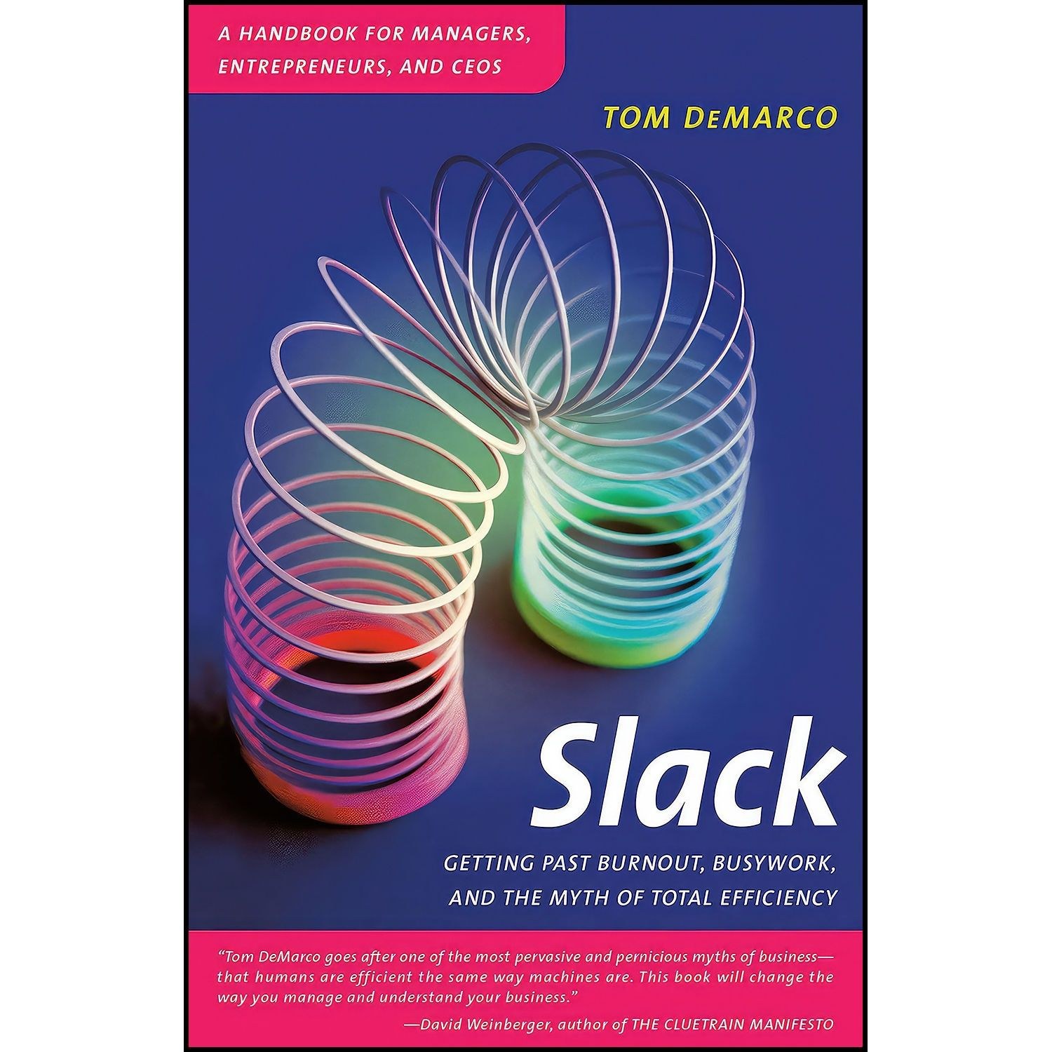 کتاب زبان اصلی Slack اثر Tom DeMarco