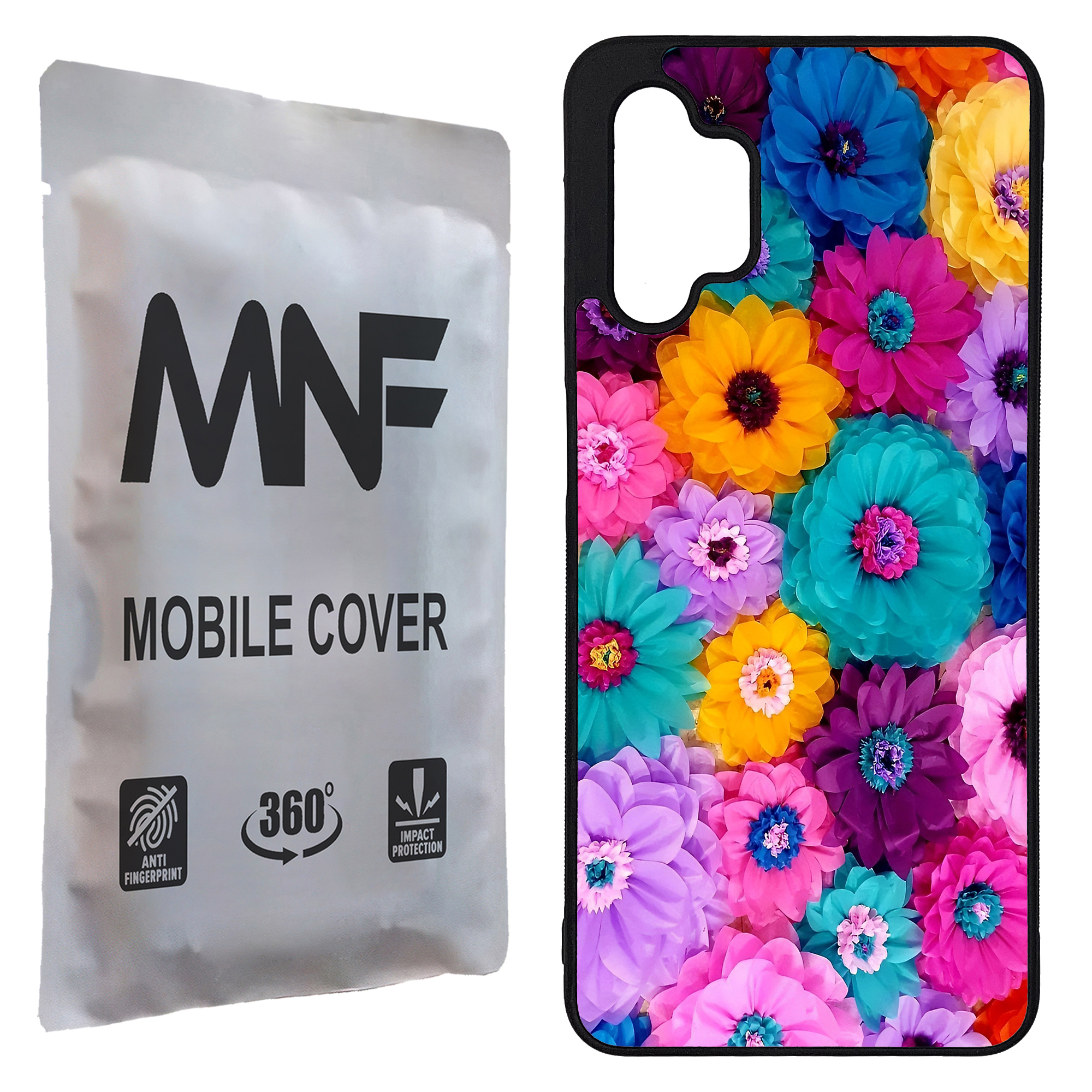 کاور ام ان اف طرح گل کد P-025 مناسب برای گوشی موبایل سامسونگ Galaxy A32 5G