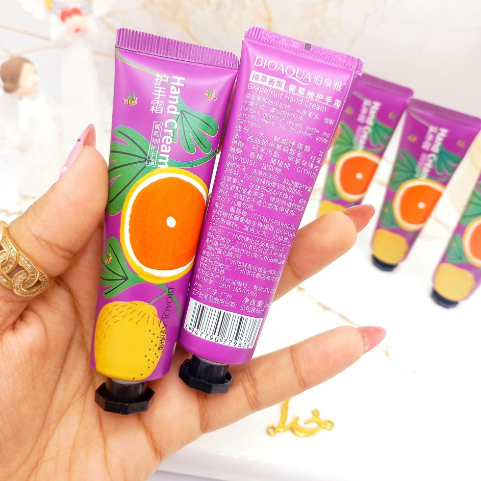 کرم دست عصاره ی پرتقال خونی