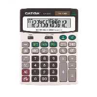 ماشین حساب رومیزی کاتیگا CD-2372-12RP