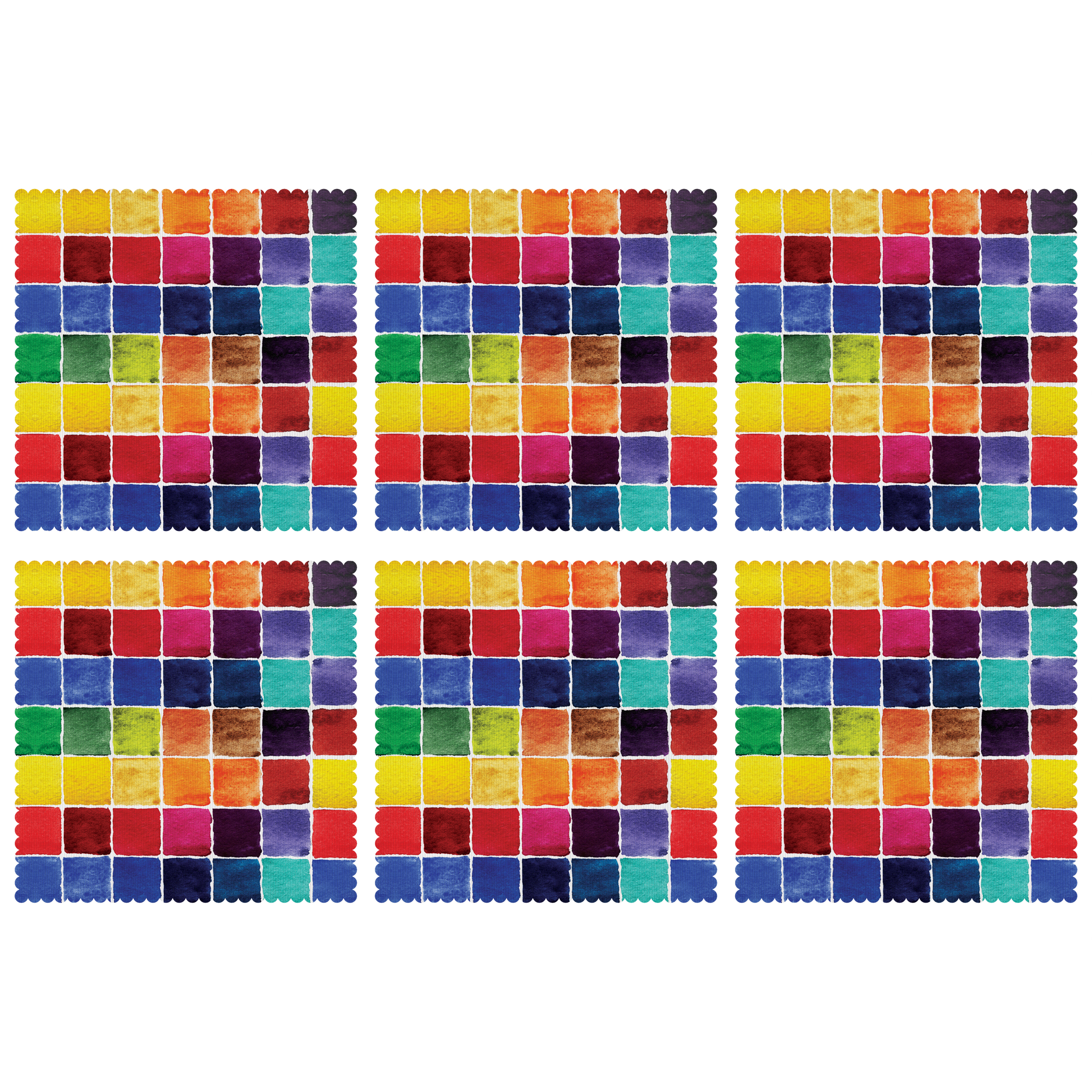 زیربشقابی مدل U1-42517 بسته 6 عددی