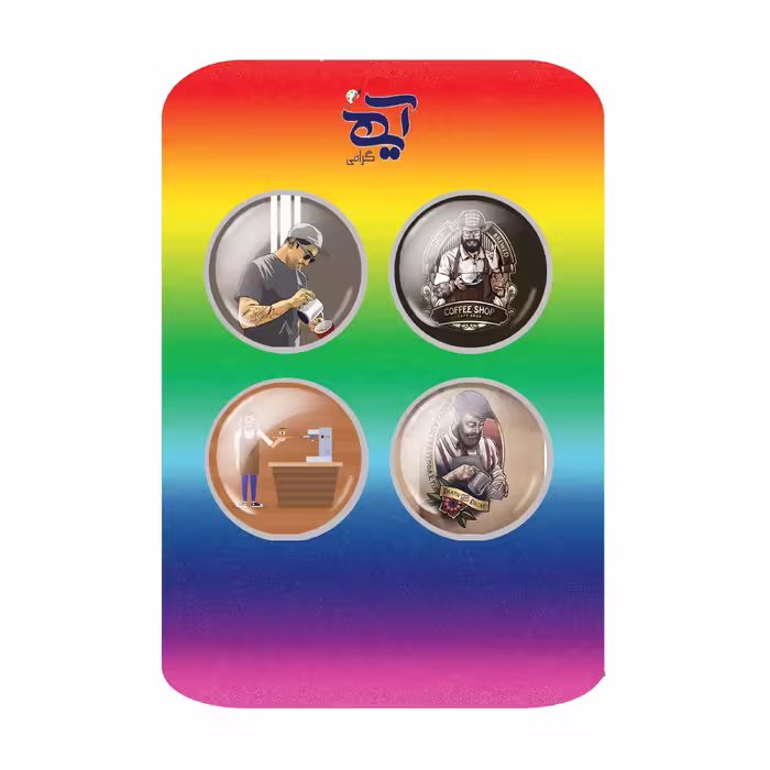 پیکسل مدل باریستا کافه کد 02 مجموعه 15 عددی