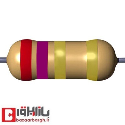 مقاومت 2.7 اهم 1 وات 5 درصد