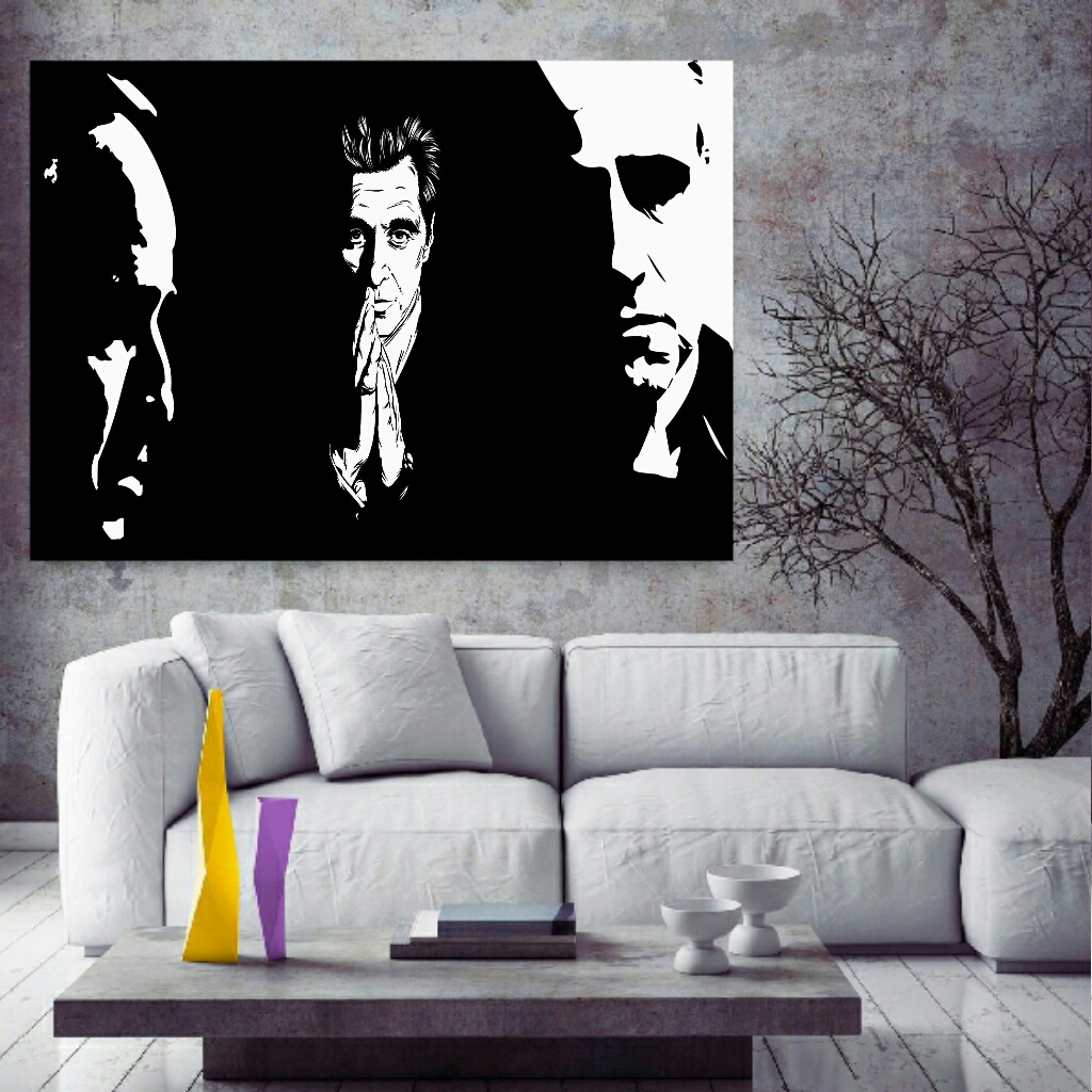  تابلو بوم طرح سینمایی گاد فادر کدBH696