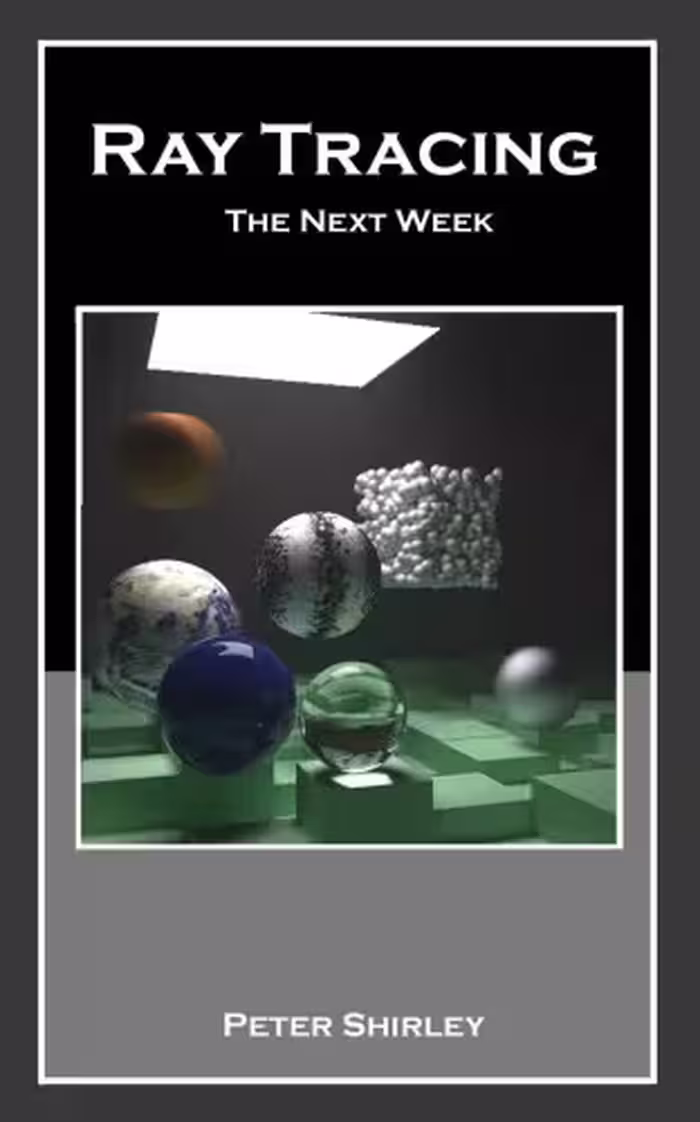خرید و دانلود نسخه کامل کتاب Ray Tracing: the Next Week