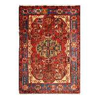 فرش دستبافت یک و نیم متری مدل نهاوند کد 48x2253