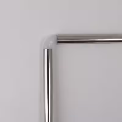 میله پرده حمام پیسو مدل U سایز 90x90 سانتی متر