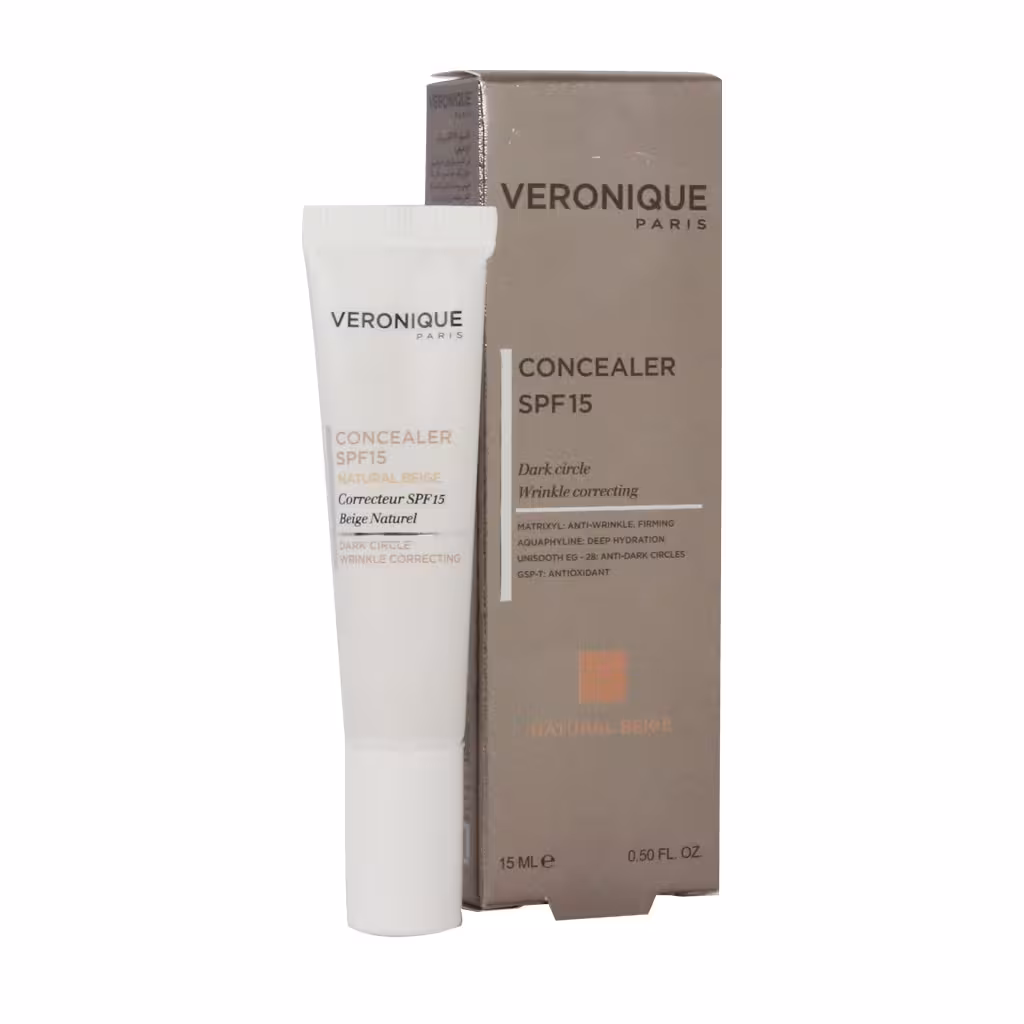 ورونیک کانسیلر SPF 15 بژ طبیعی 15 میل