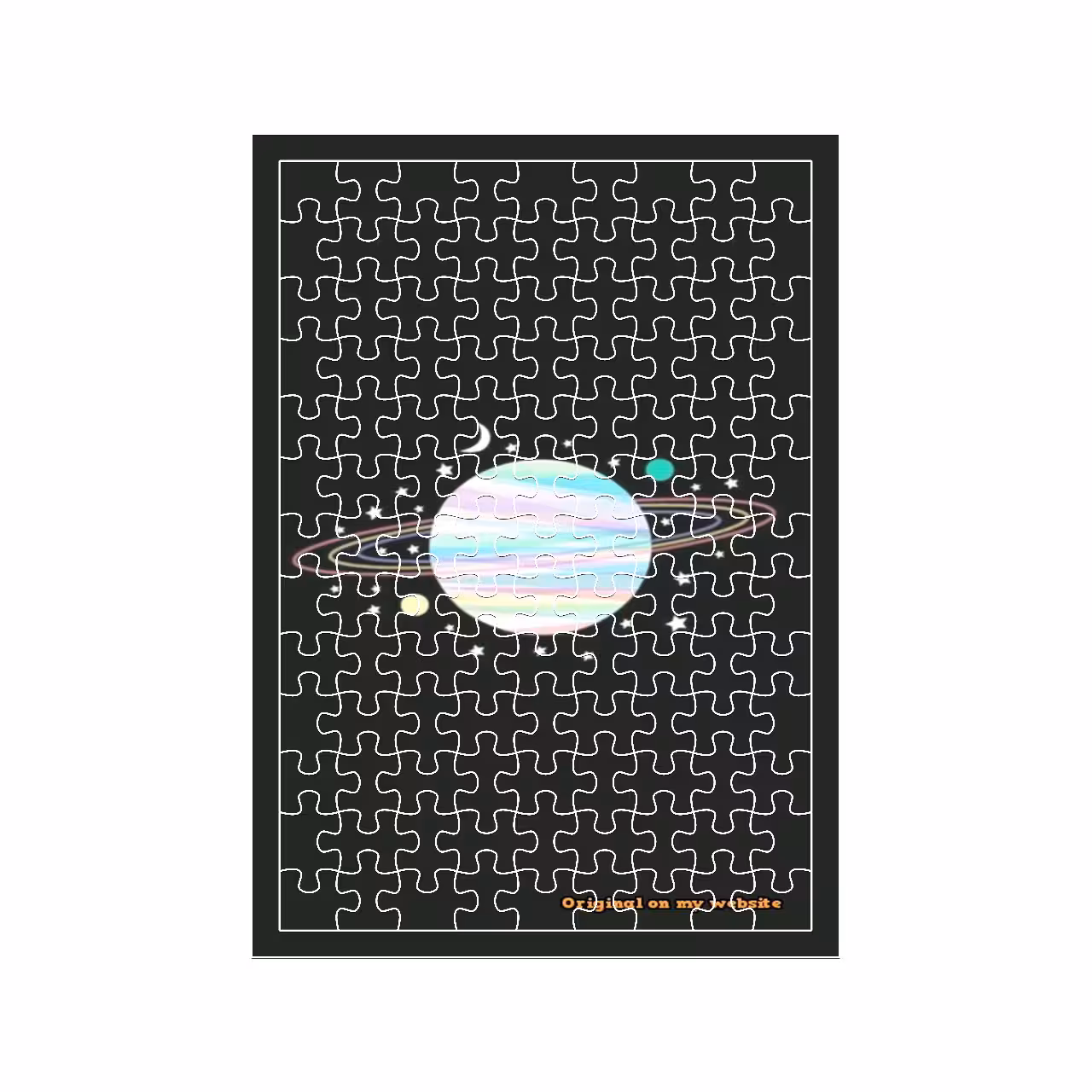 پازل 117 تکه مدل سیاره کد 444