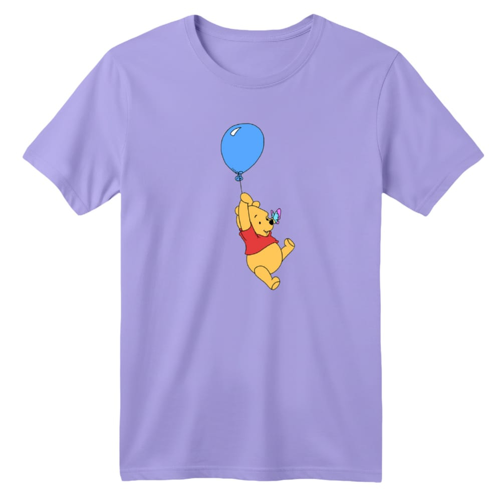 تی شرت آستین کوتاه بچگانه مدل پو کد 2 رنگ یاسی