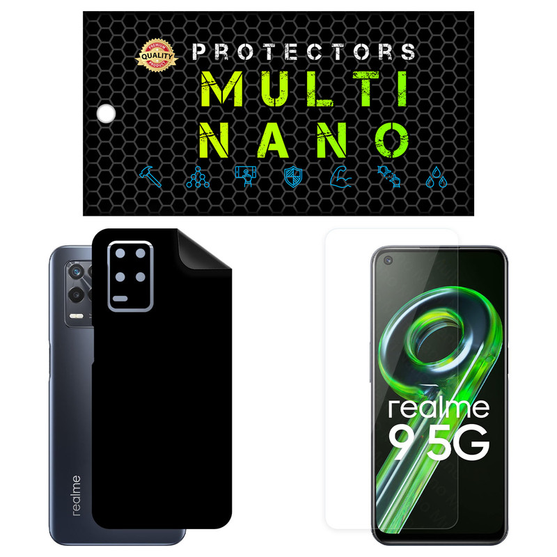 محافظ صفحه نمایش مولتی نانو مدل X-SFM مناسب برای گوشی موبایل ریلمی 9 5G India به همراه برچسب پوششی | کالا برتری