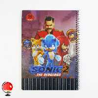 دفتر نقاشی 50 برگ سیمی طرح سونیک آپادانا