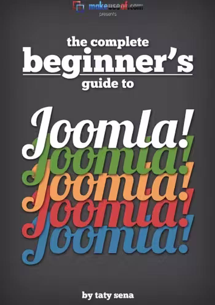 خرید و دانلود نسخه کامل کتاب The Complete Beginners Guide To Joomla
